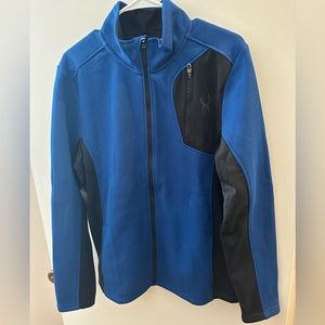 Spyder full zip sweater ski mid layer